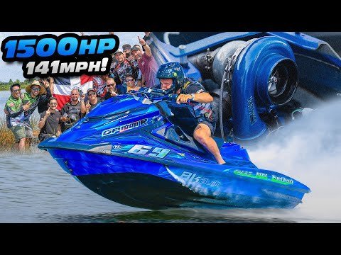 how fast can a jet ski go